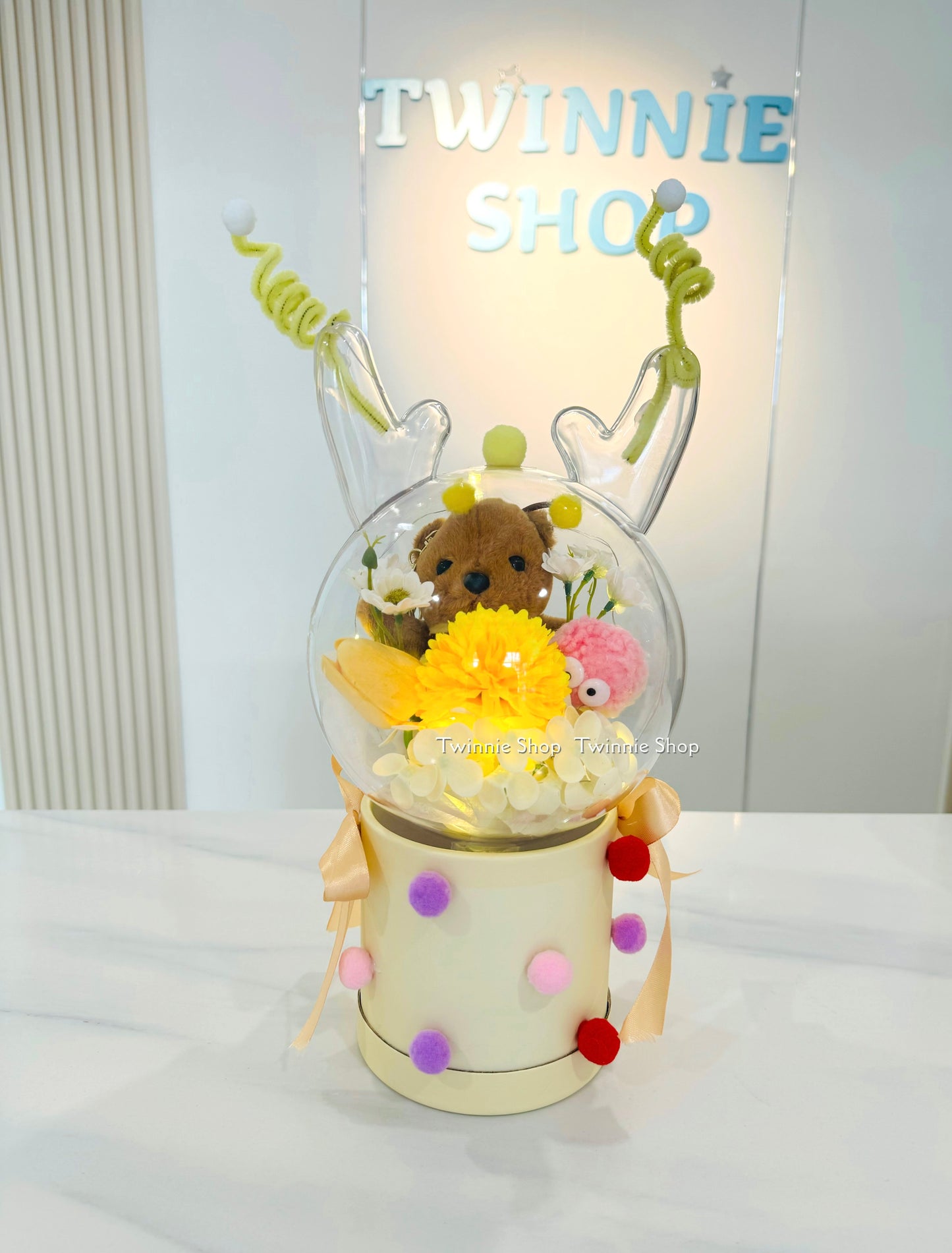 FW | Bear flower ball