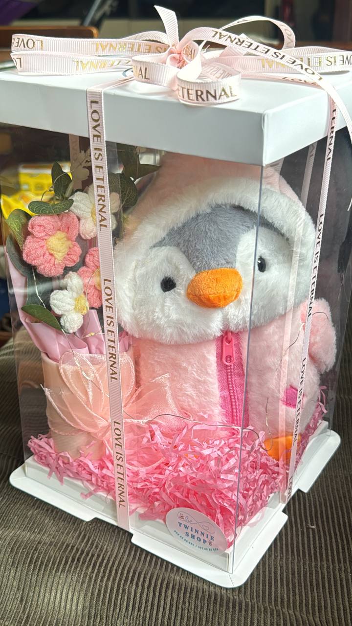 SRBFW | Penguin flower set