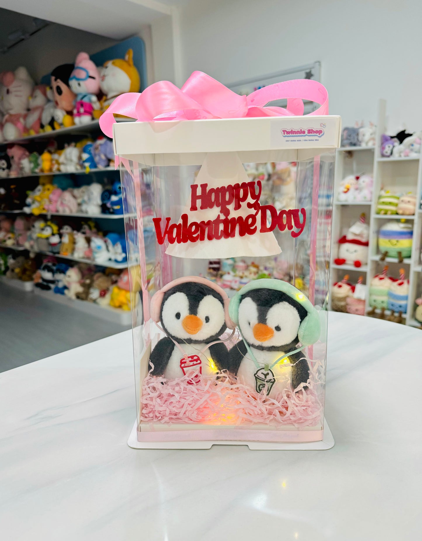 VLT | Penguin keychain couple set