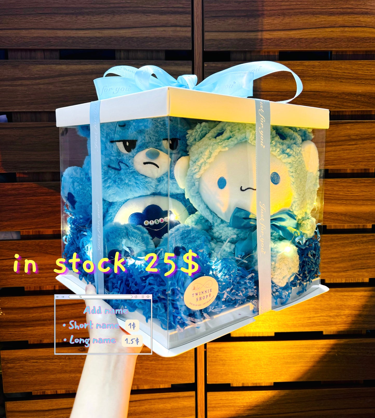 BB | Blue care bear mix set