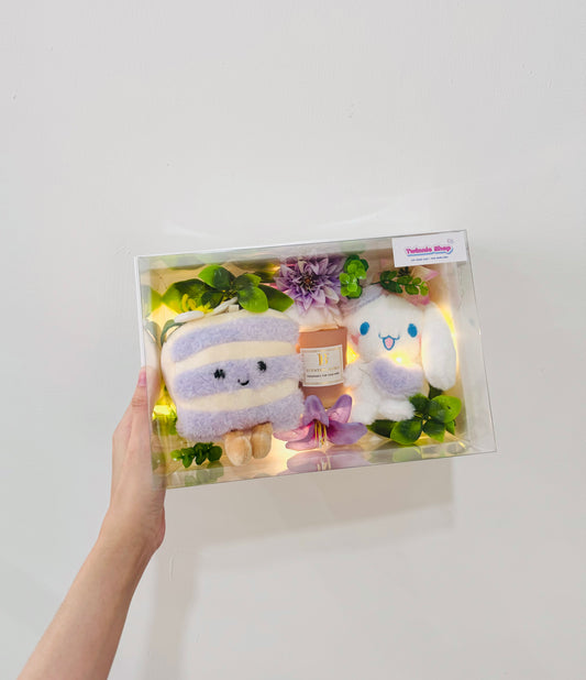 CD | Purple Keychain candle set