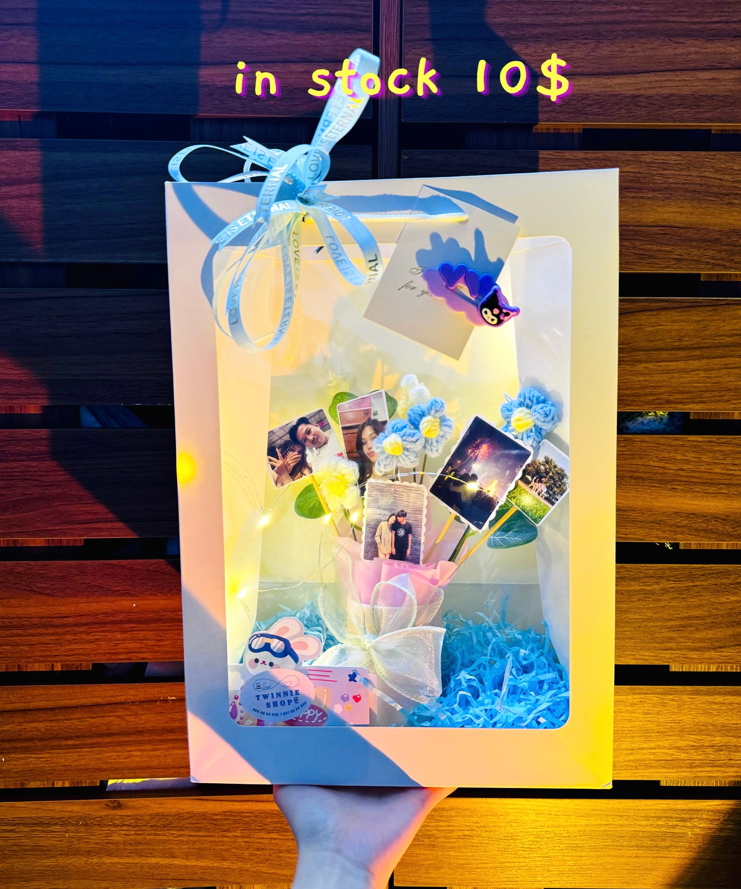 FWB | Photo flower gift bag