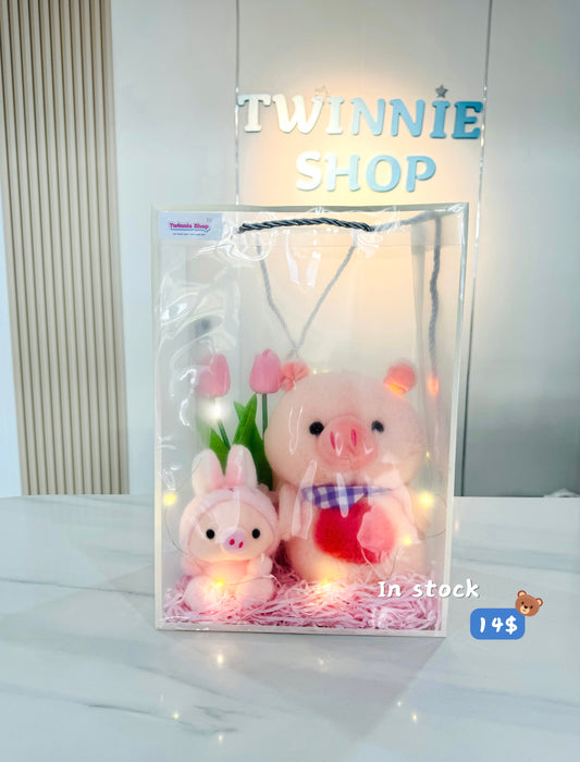 SRBM | Piggy tulip gift bag
