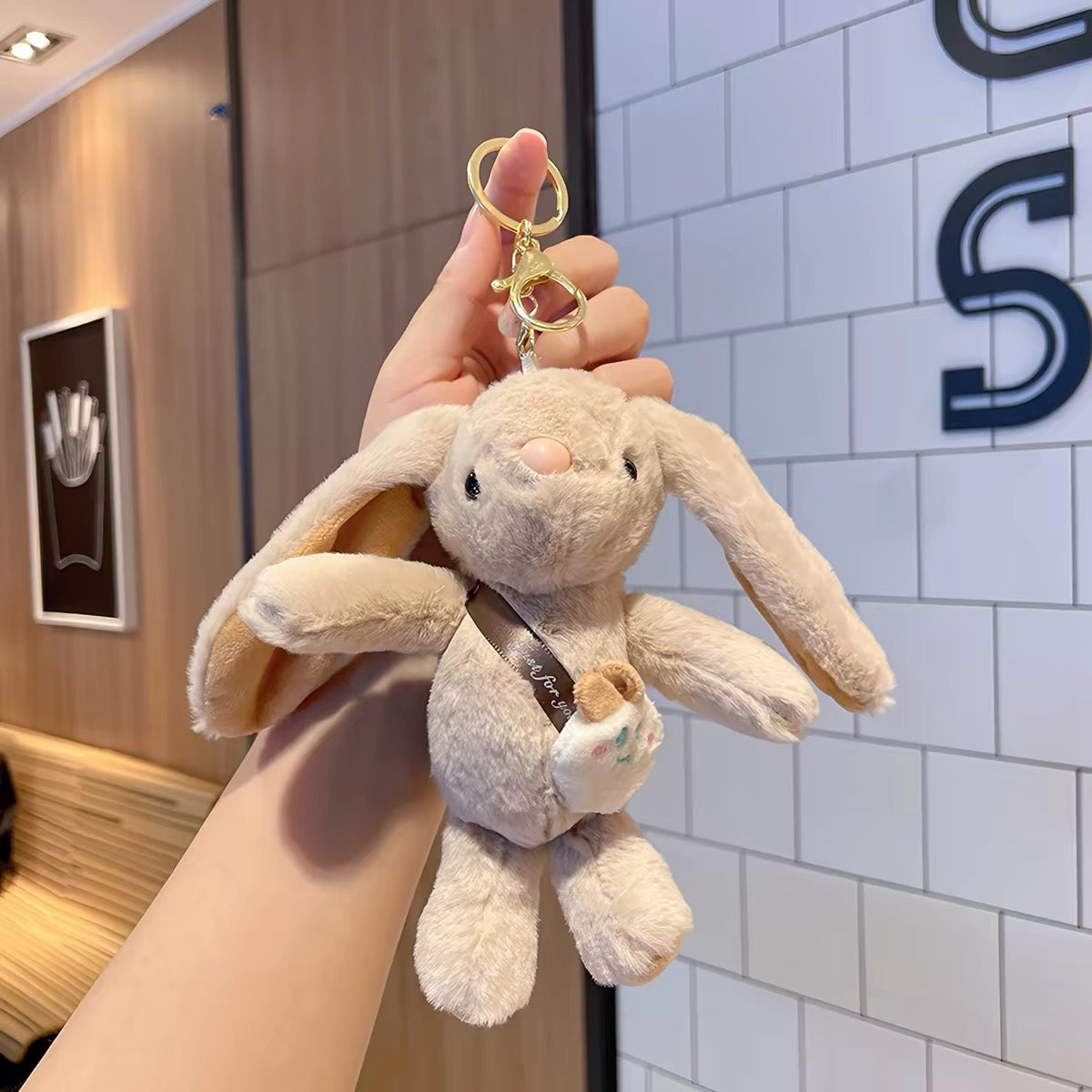 Mg | Rabbit bag keychain