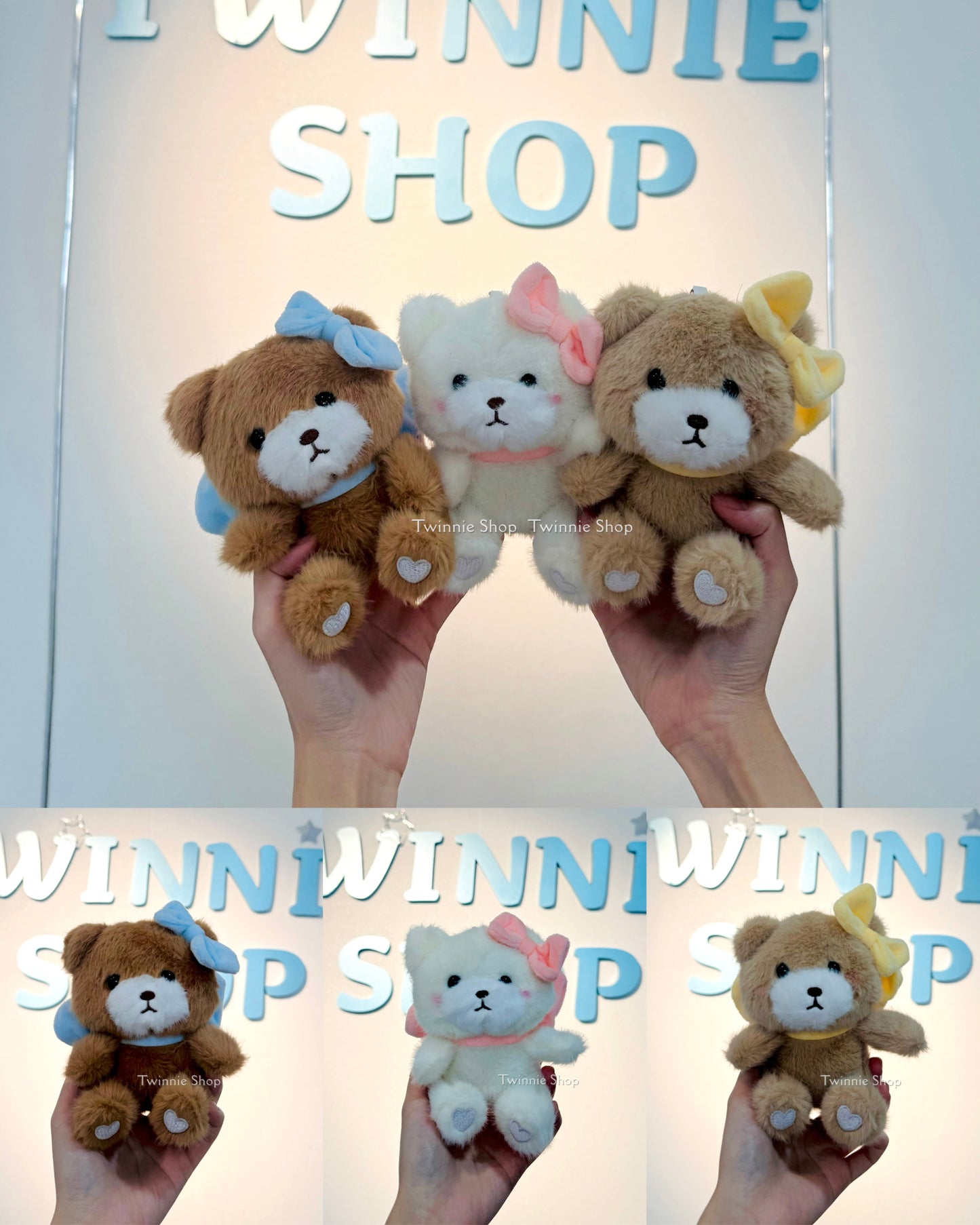 KEY | Ribbon bear keychain