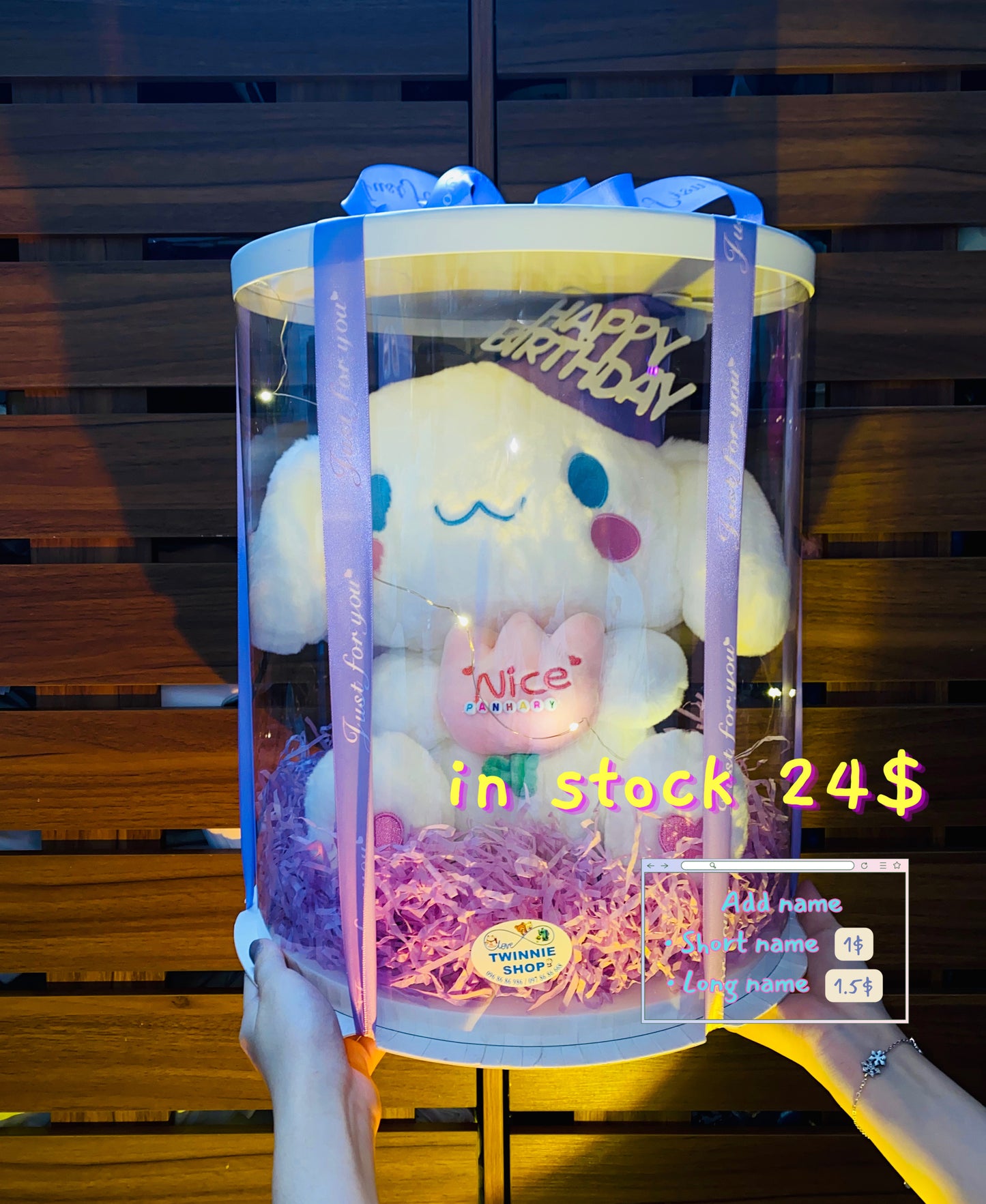 BB | Flower Cinamoroll birthday  set