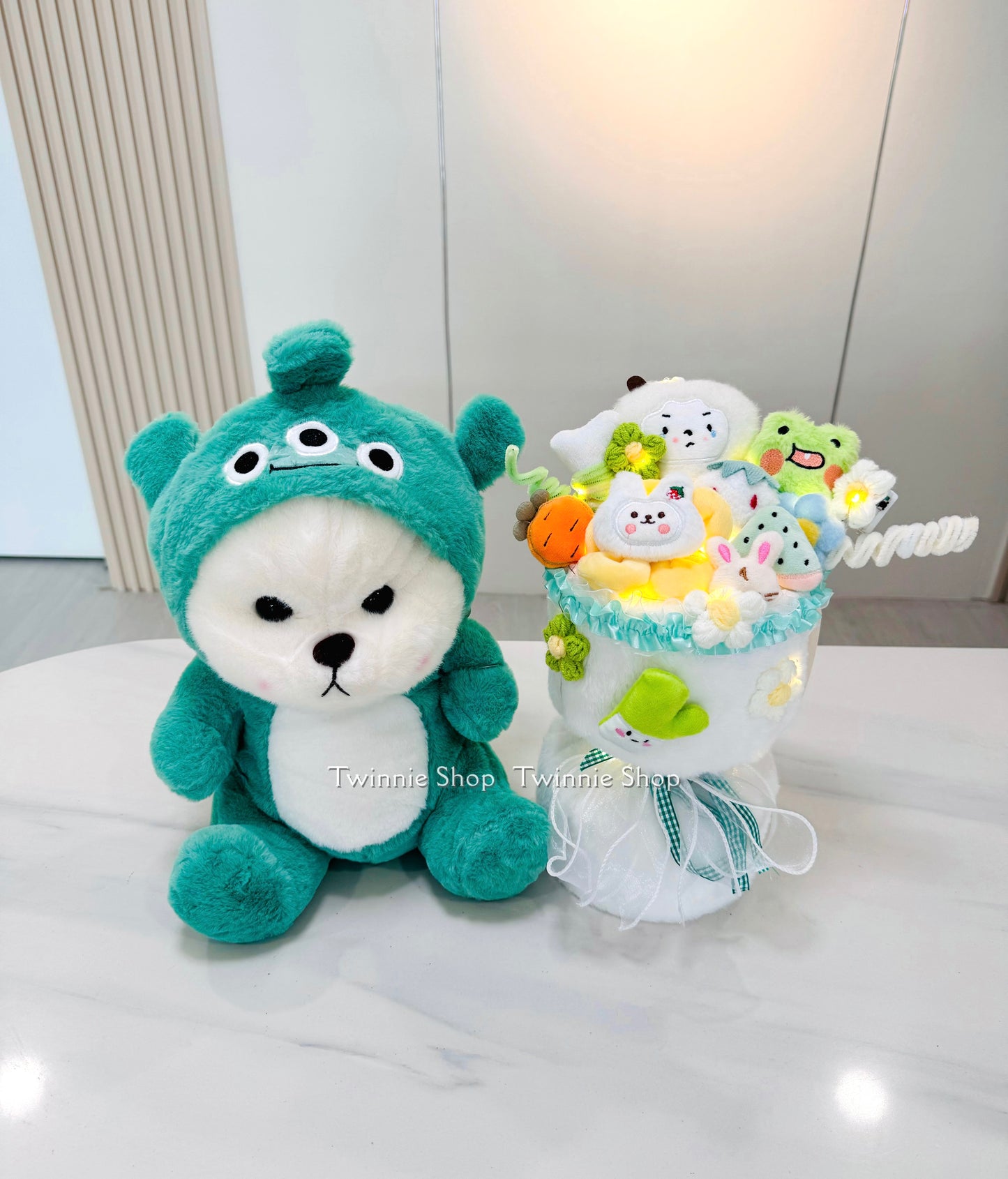 TDFW | Teddy bear flower set