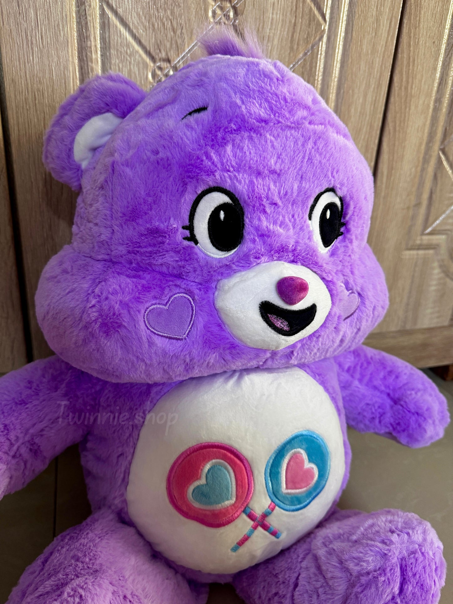 BT | Purple care bear flower set