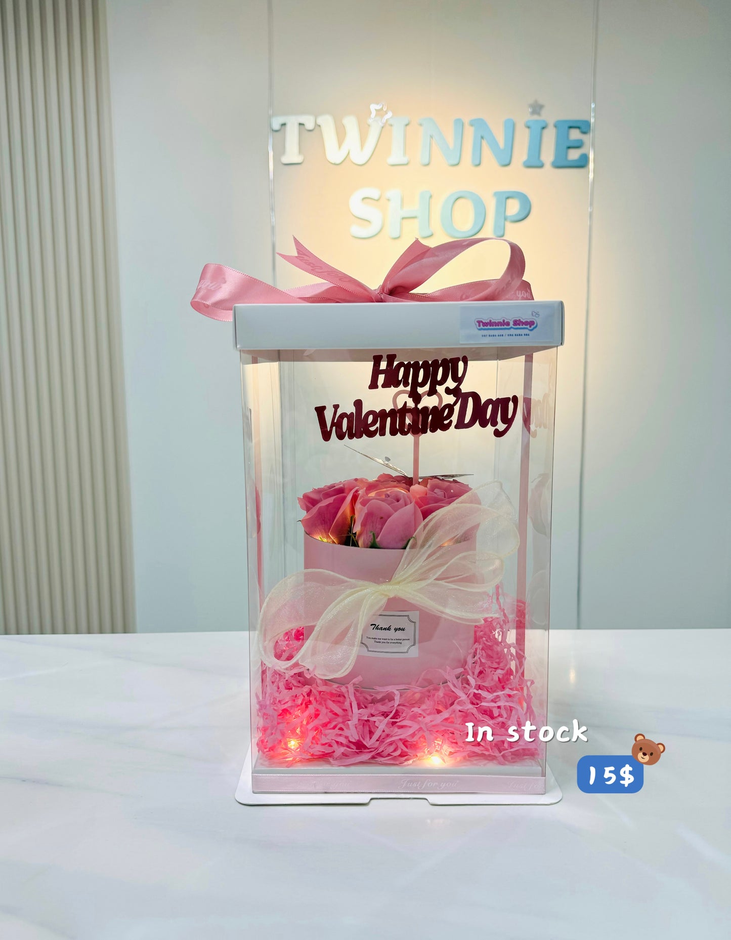 FWB | Rose bucket valentine set