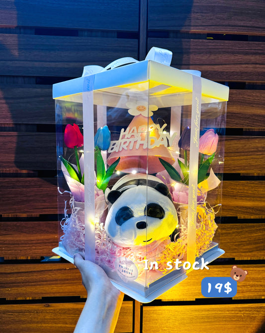 BD18 | Panda birthday full gift set
