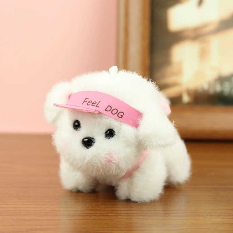 KEY | puppy hat keychain