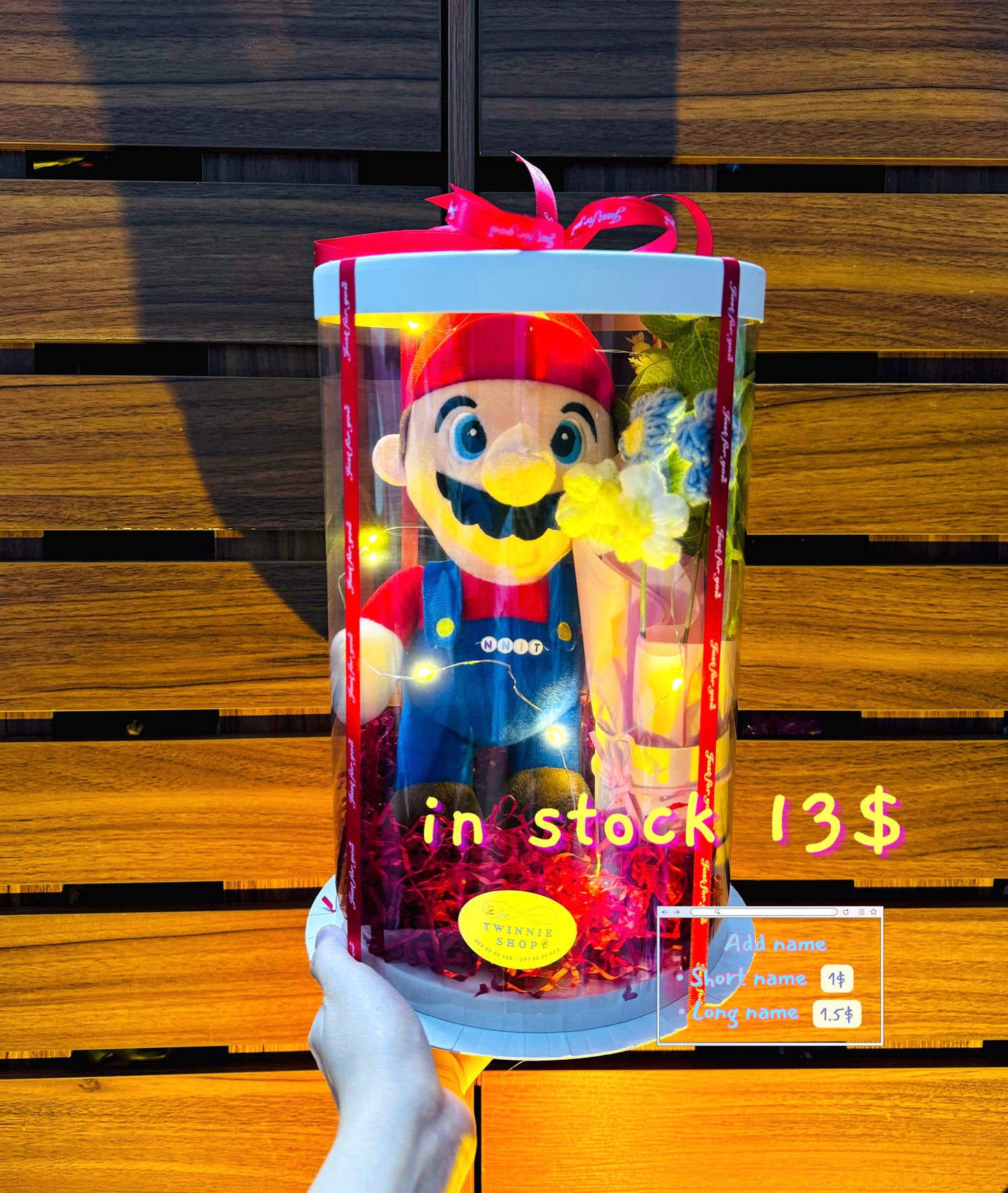 SRBFW | Mario / Luigi flower set