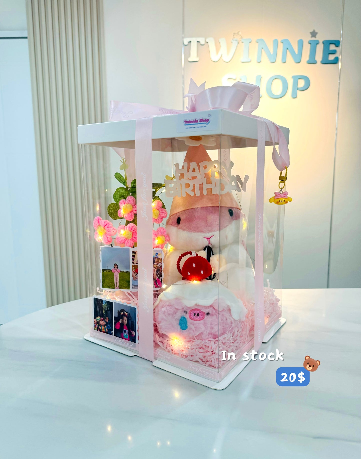SRBM | Hamster photo flower set