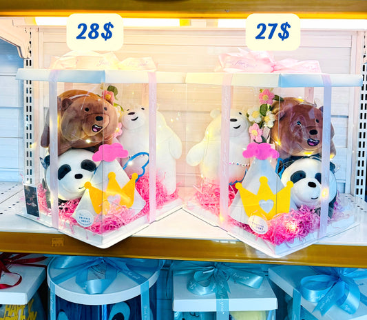 PCB | We bare bear princess set