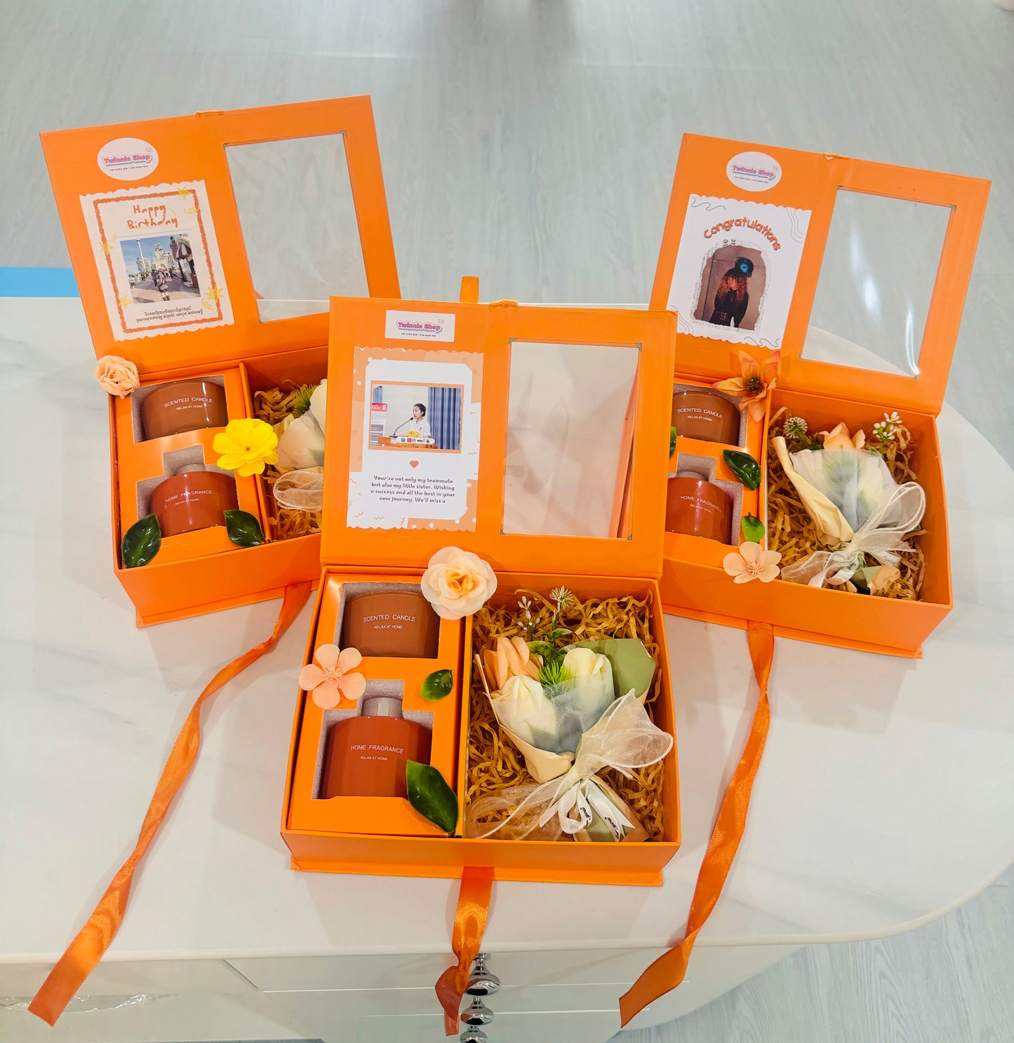 CD | Candle Diffuser flower set