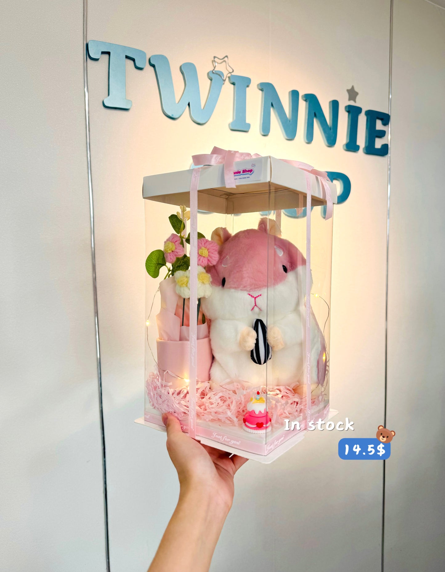 SRBC | Hamster cake flower set