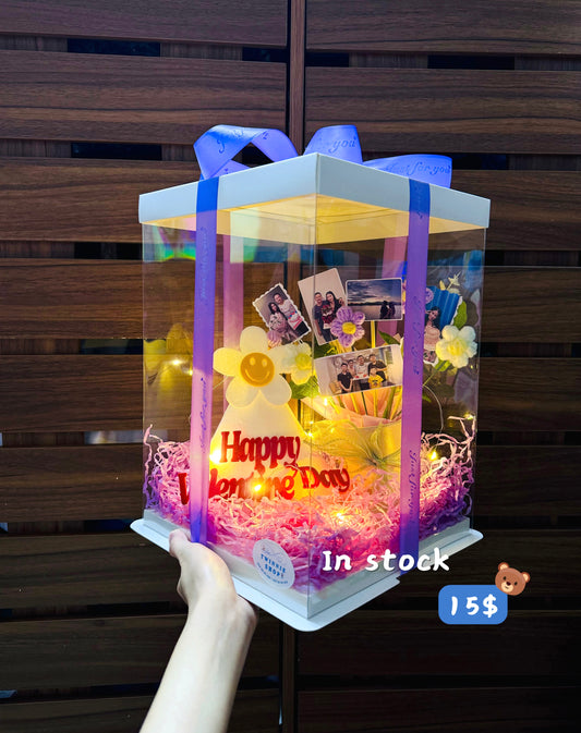 VLT | Photo flower valentine set