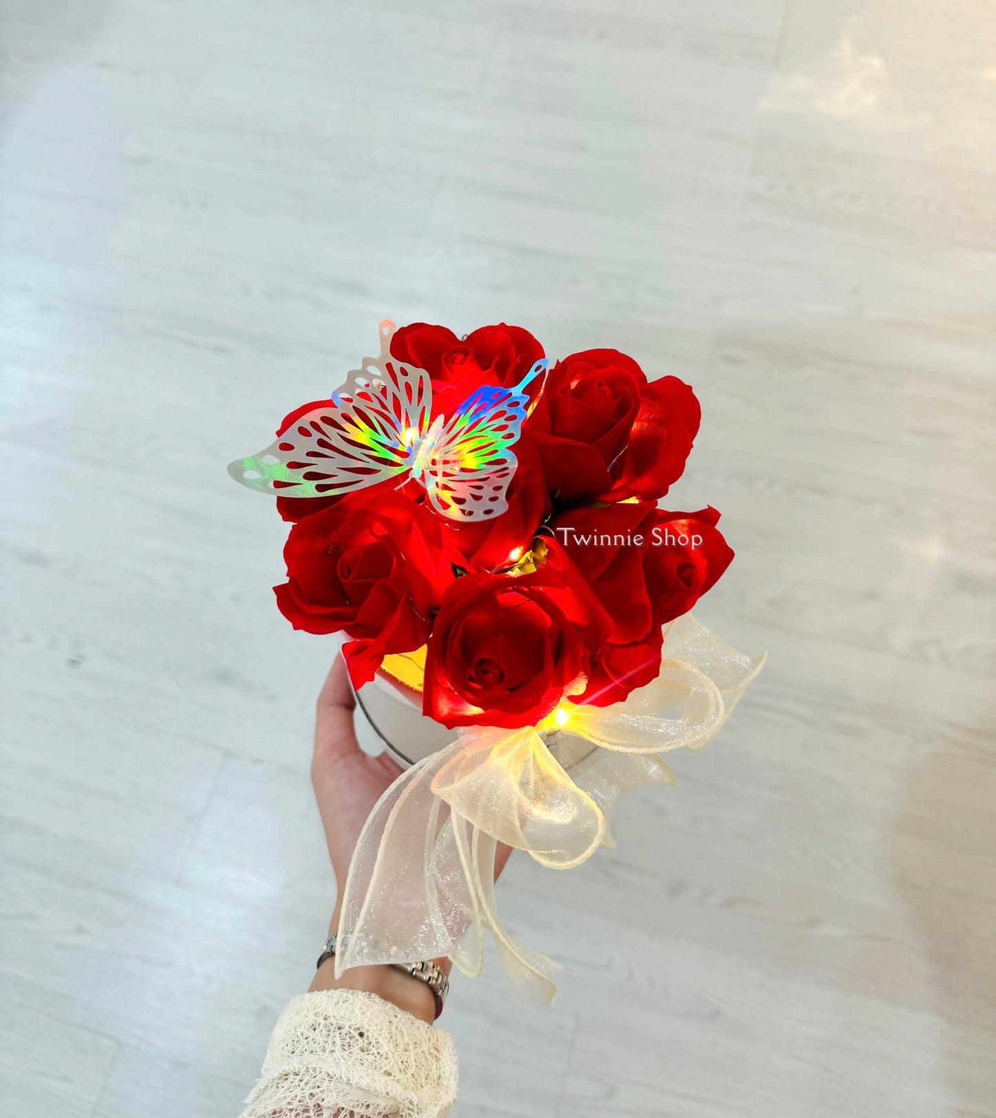 FW | Rose butterfly bucket