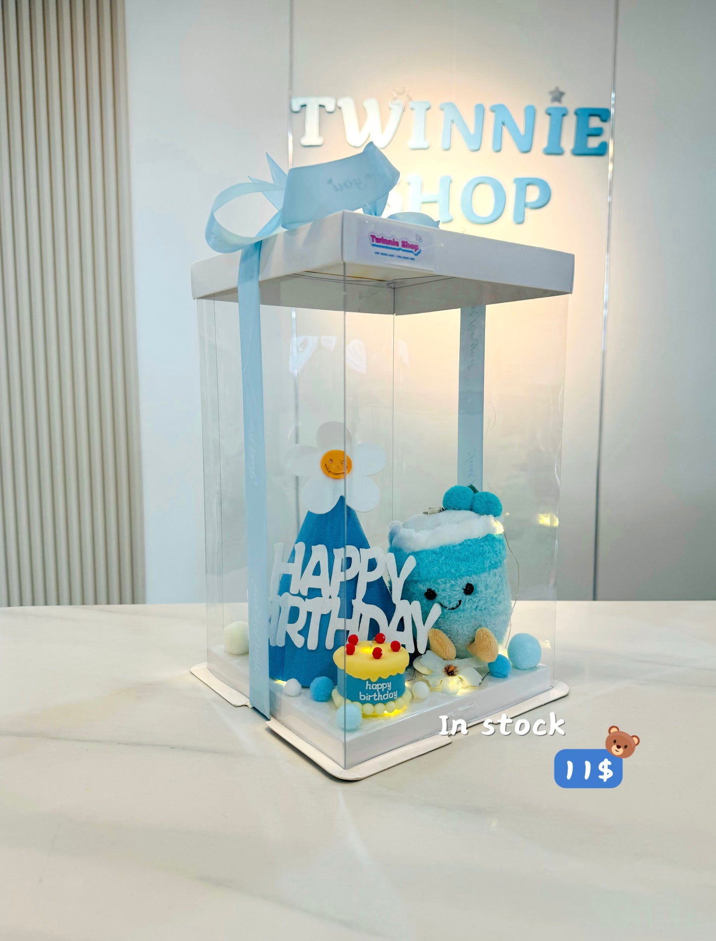 KCB | Blue cake birthday set