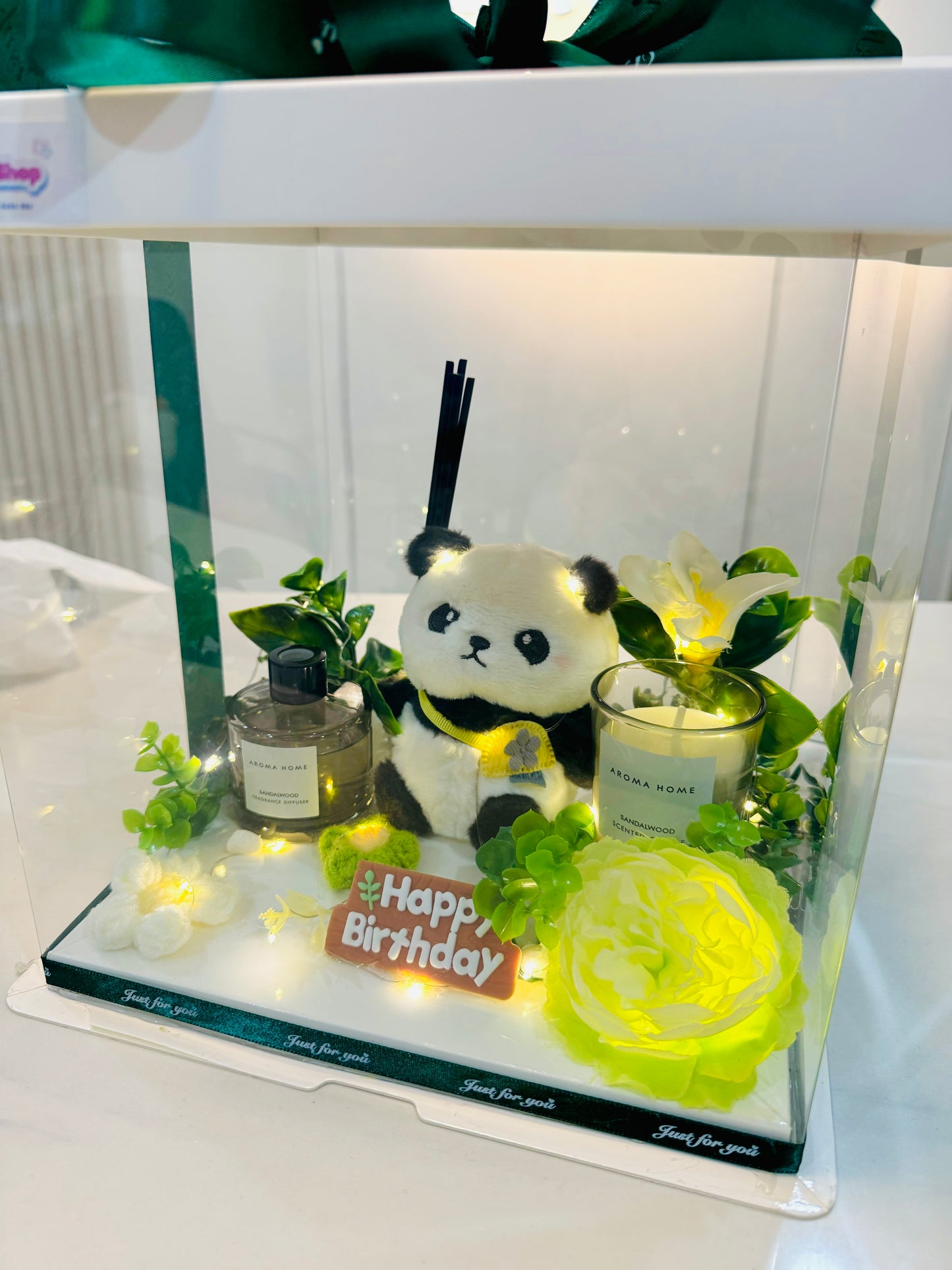 CD | Panda candle diffuser set