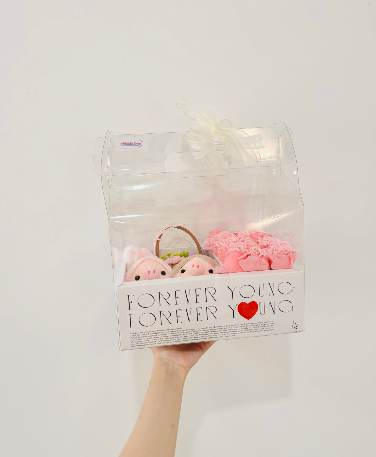 RB | Piggy couple rose box