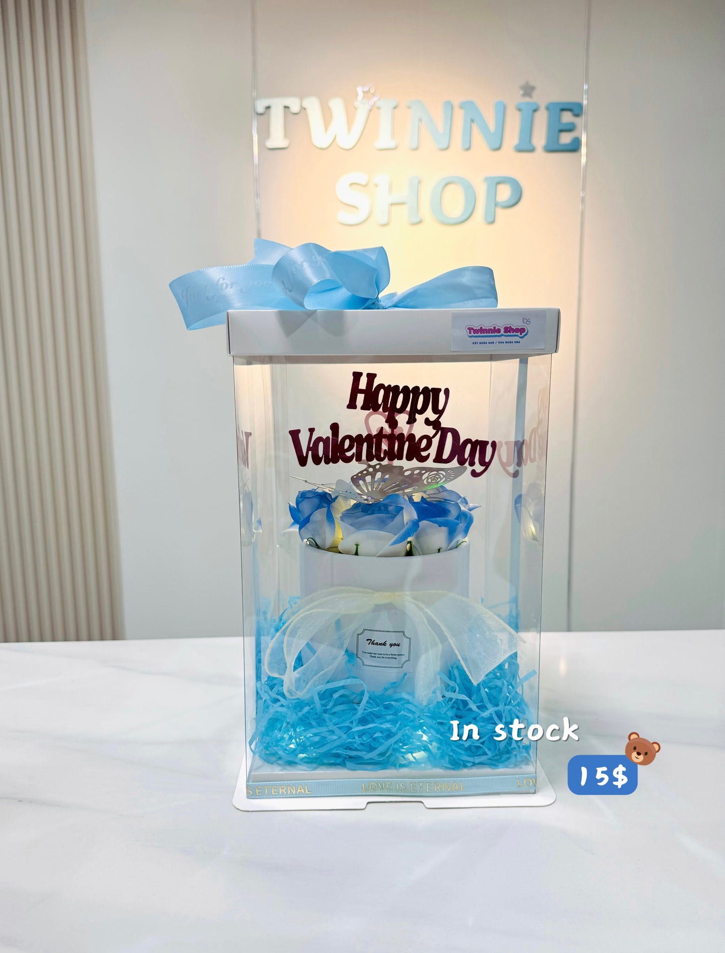 FWB | Rose bucket valentine set