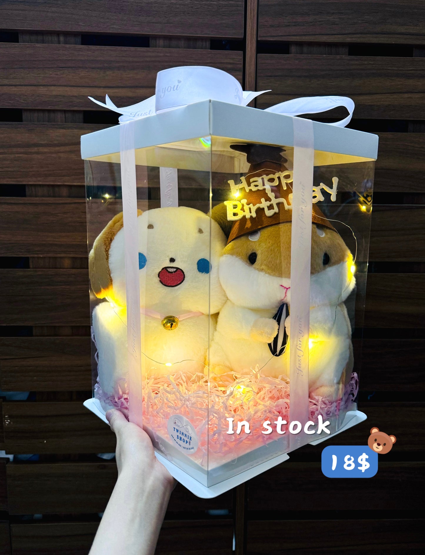 CPBBD | Hamster birthday couple set