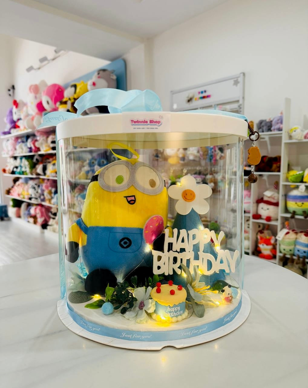 SRBBD | Minion birthday flower set