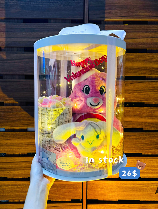 VLT | Pink care bear mix gift set