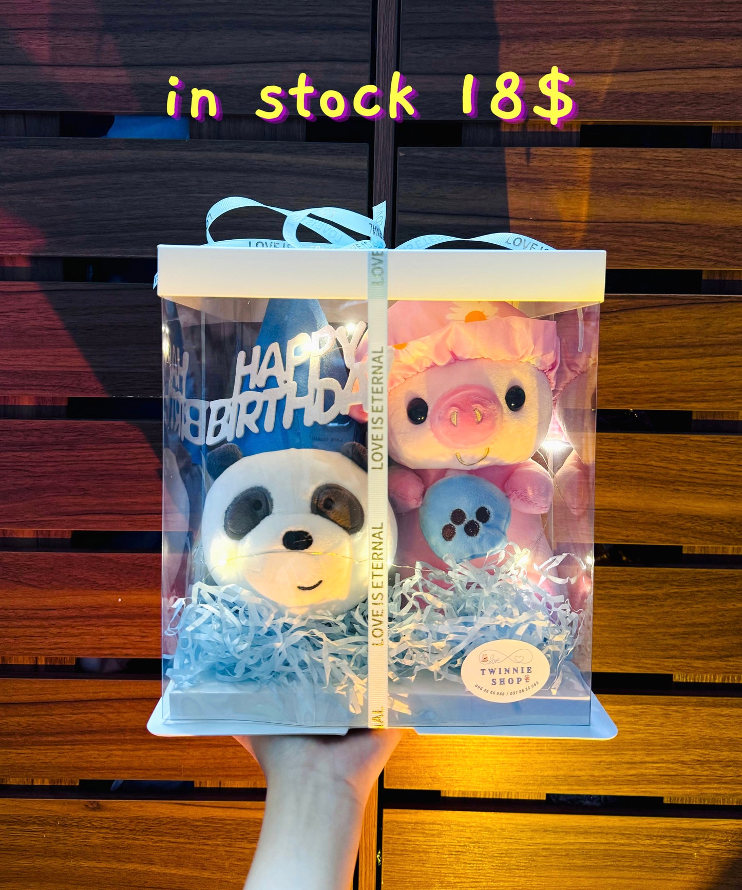 CPB | Panda birthday couple set