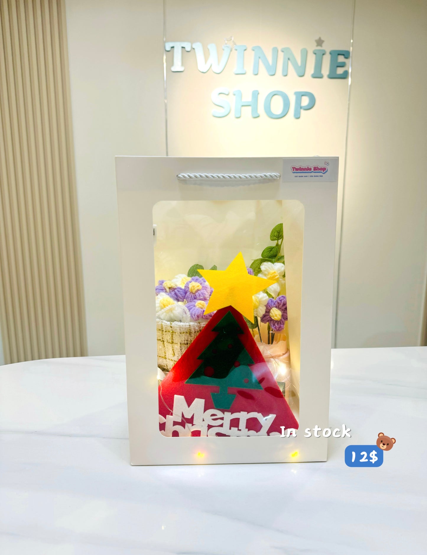Xmas | Christmas flower bag