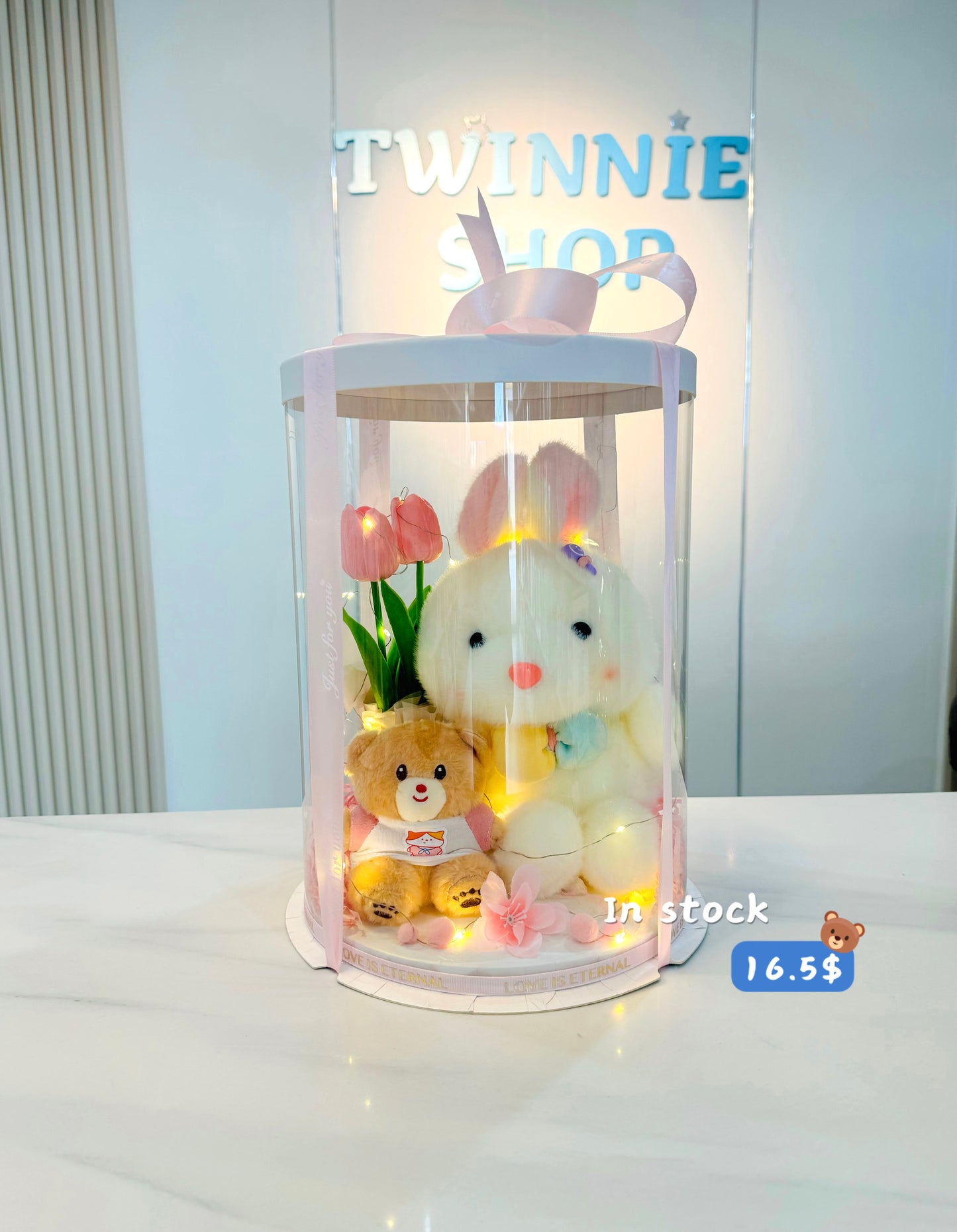 SRBM | Rabbit flower gift set