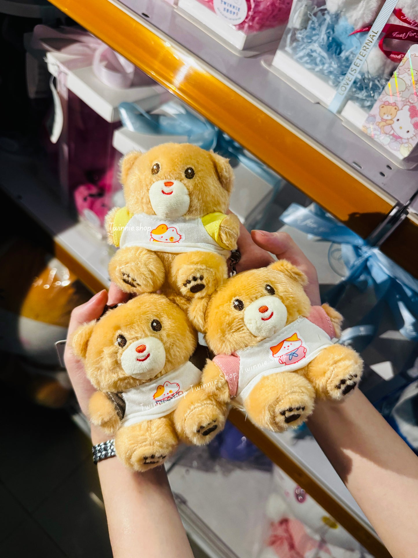 KEY | brown bear keychain