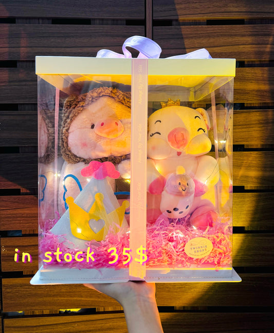 CPB | Piggy couple princess box