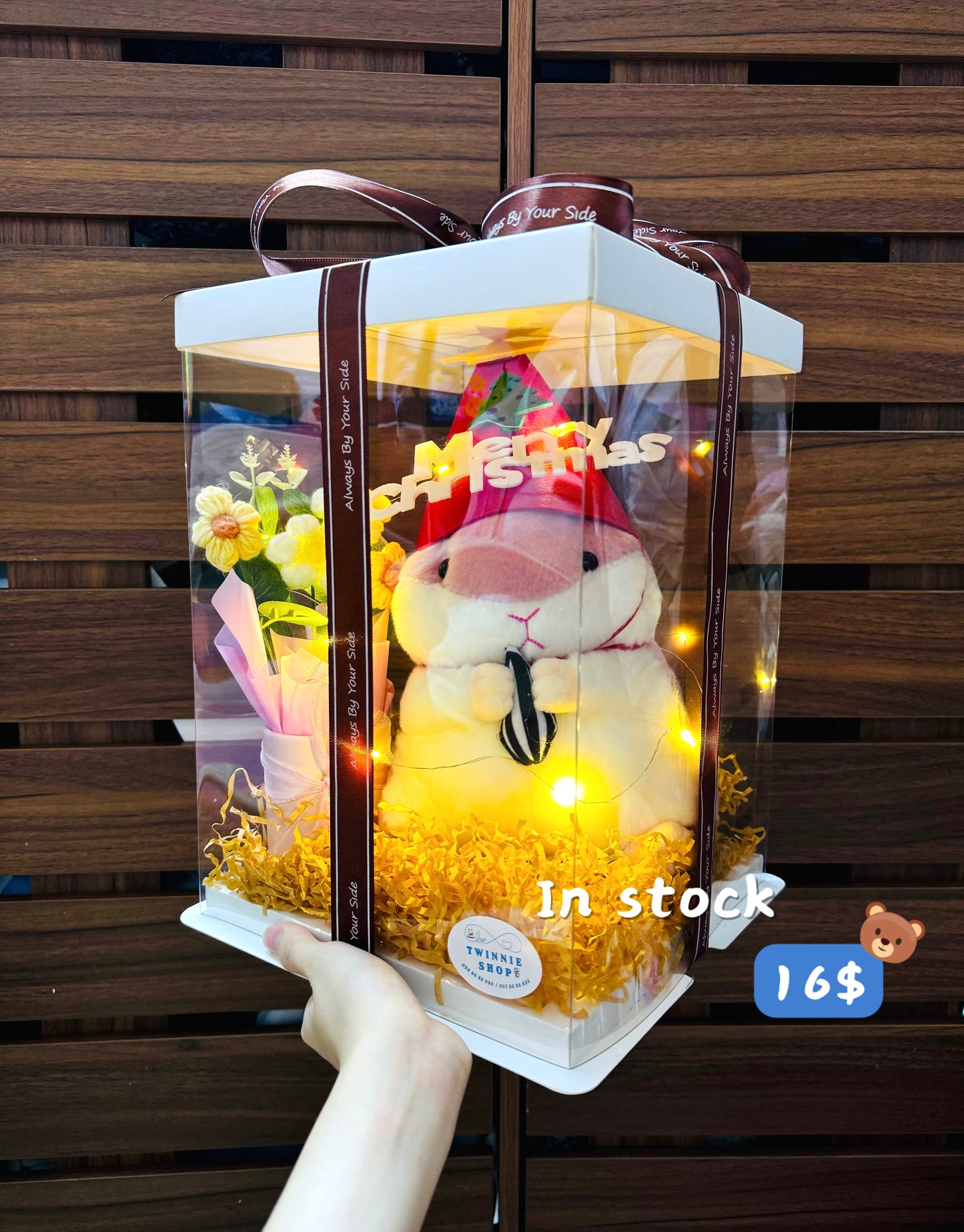 Xmas | Pink hamster set