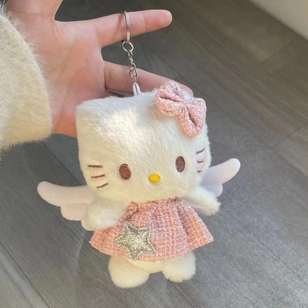 KEY | Angel kitty keychain