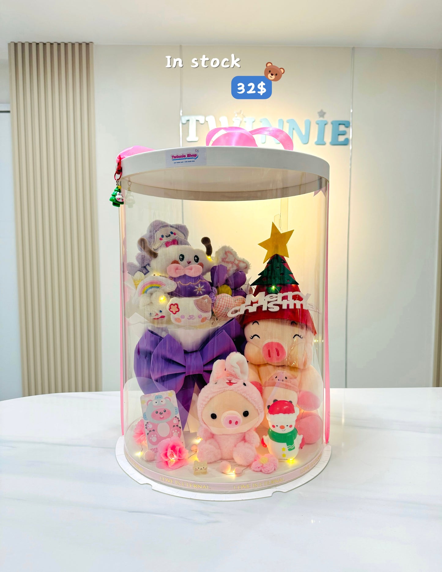 XMAS | Piggy flower Christmas set