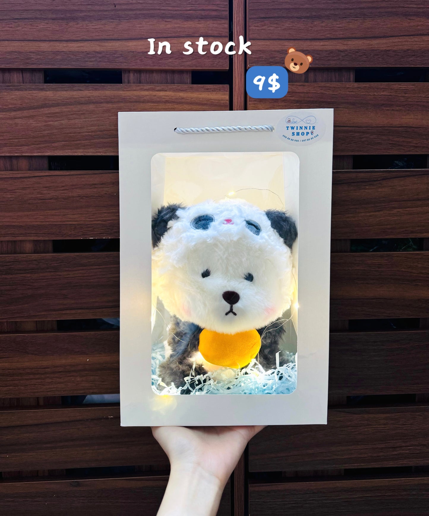 SRB | Panda bear gift bag