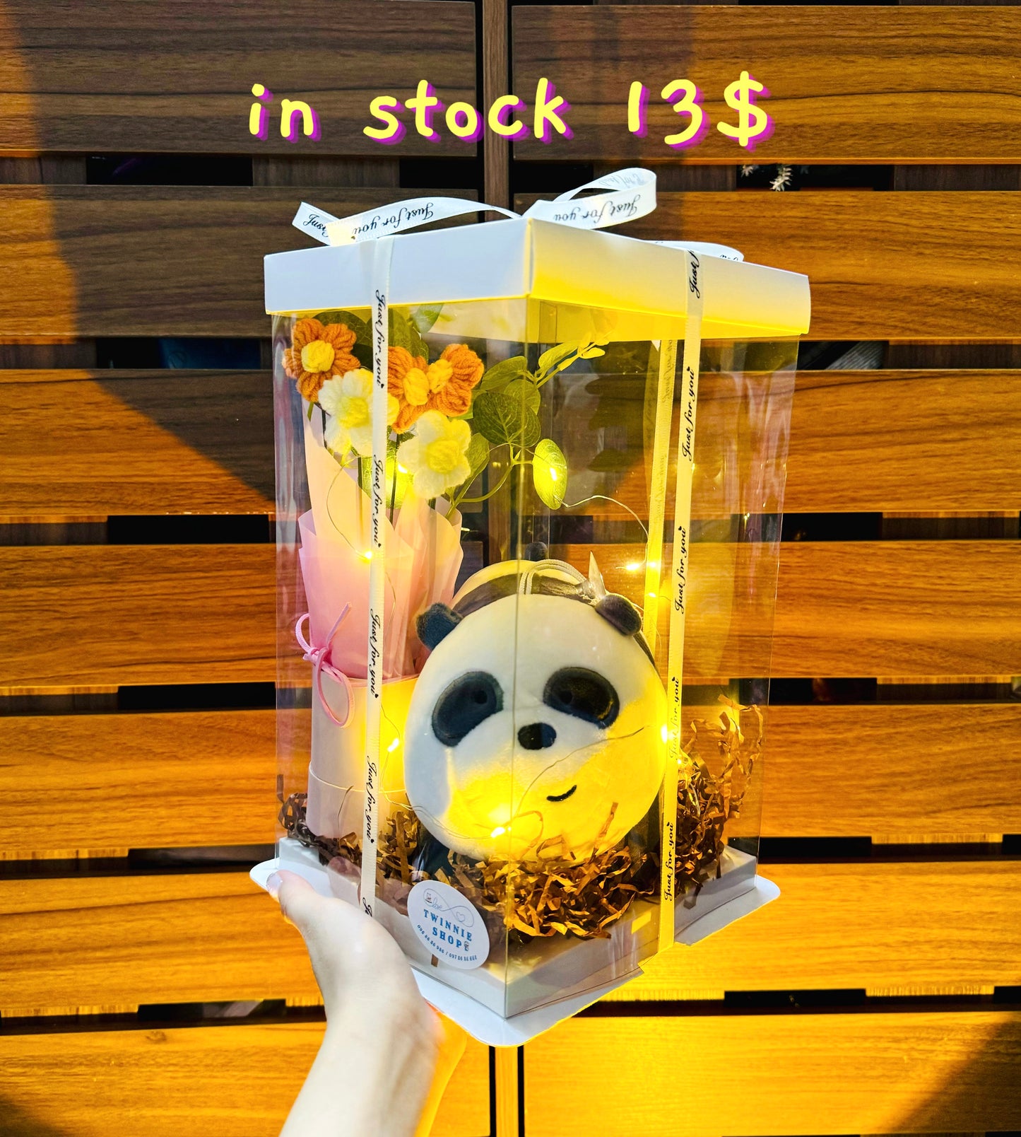 SRBFW | We bare bear flower box