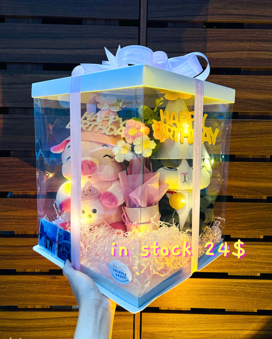 CPBBD | Cat & Pig couple birthday set