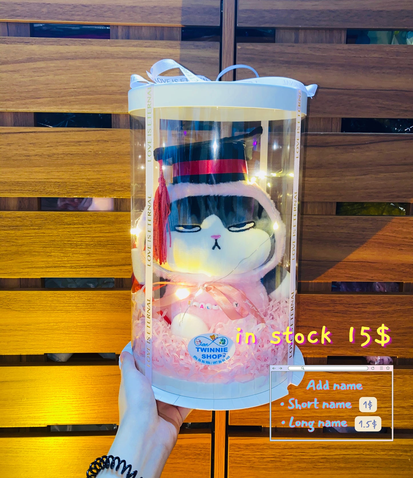 GRA | Colorful cat graduate gift set