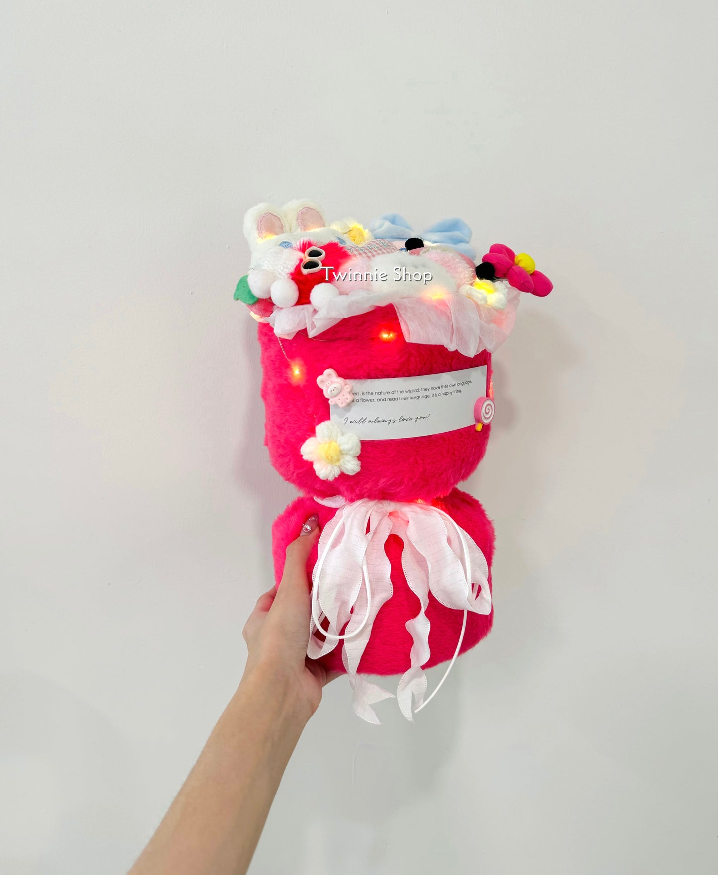 FW | Pink rabbit flower bunch