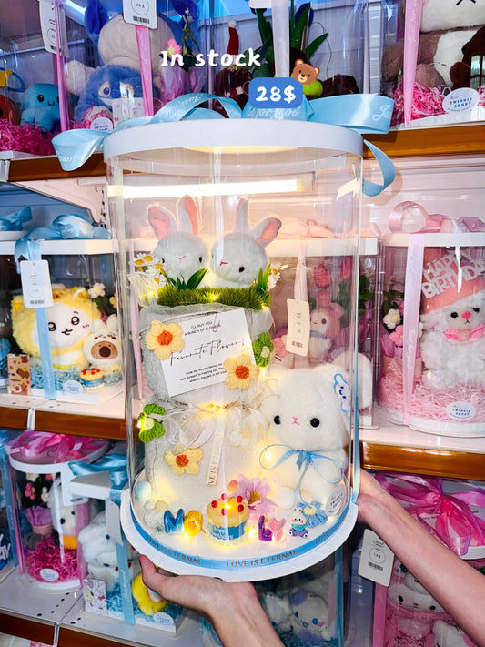 FWB | bunny flower big set