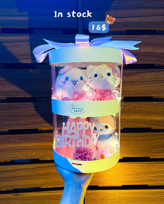 KCB | Sanrio keychain flower set