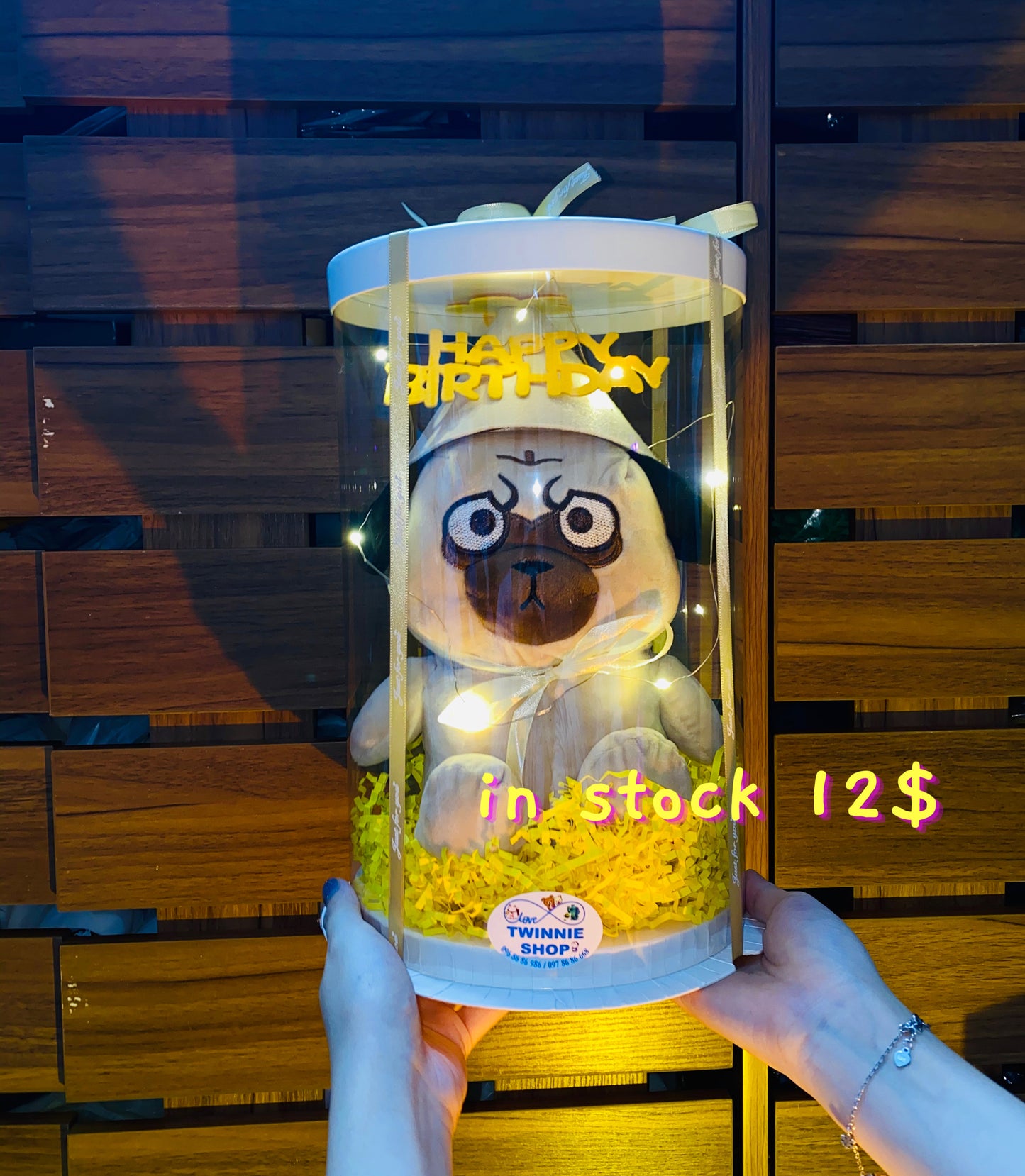 BD12 | Pug birthday set