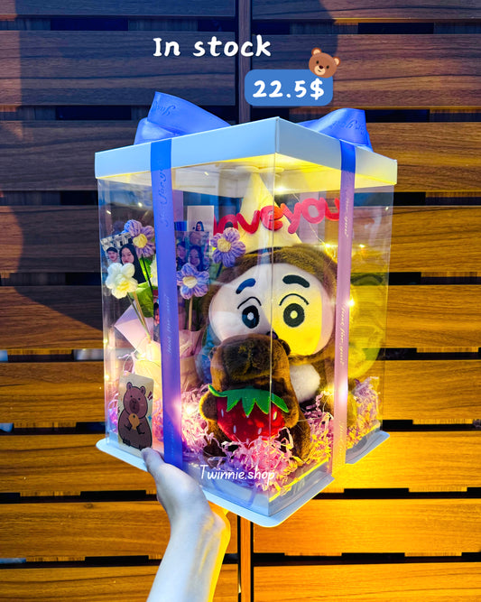 ILY | Shin Chan ilove you photo set