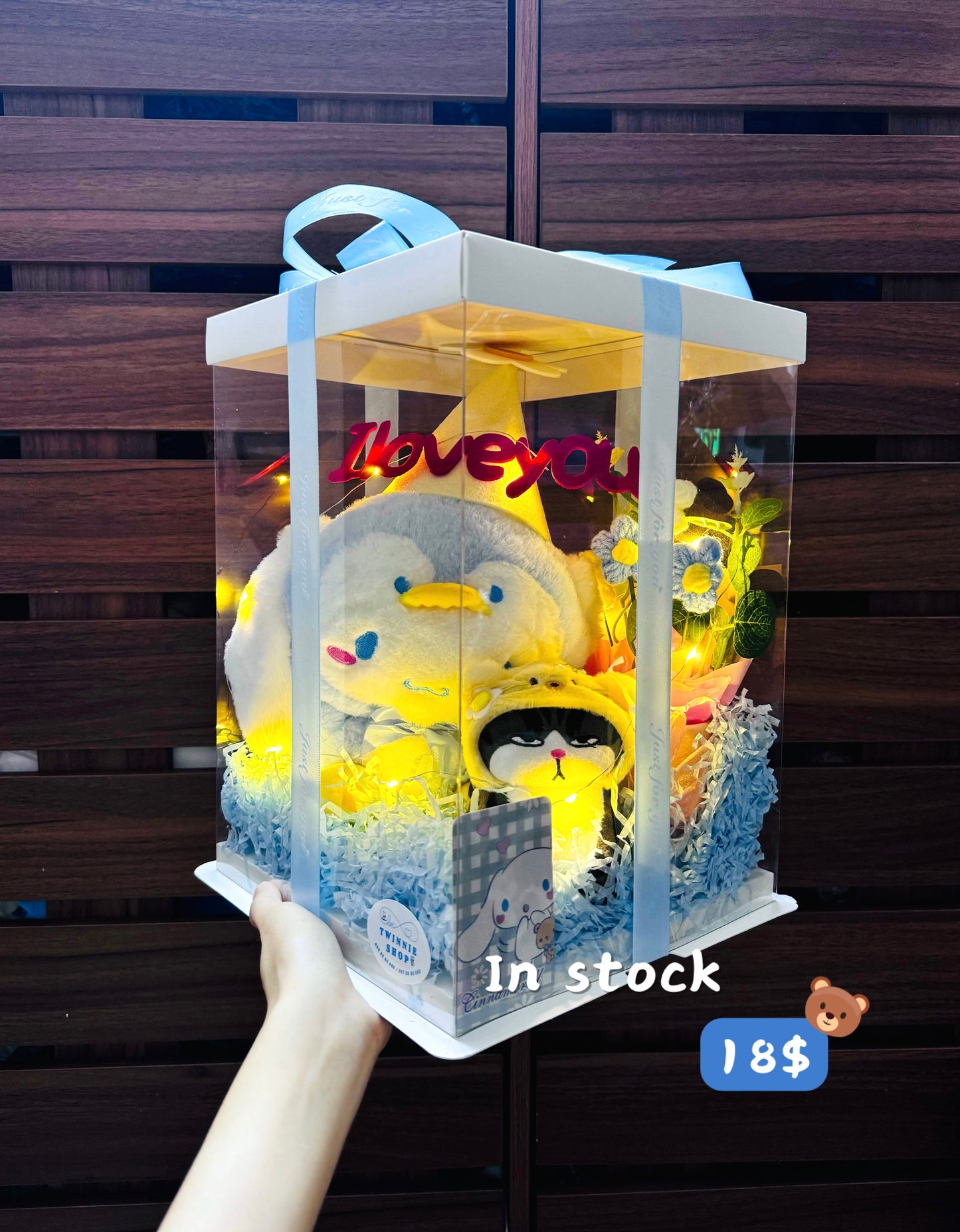 Penguin Cinamoroll Iloveyou set