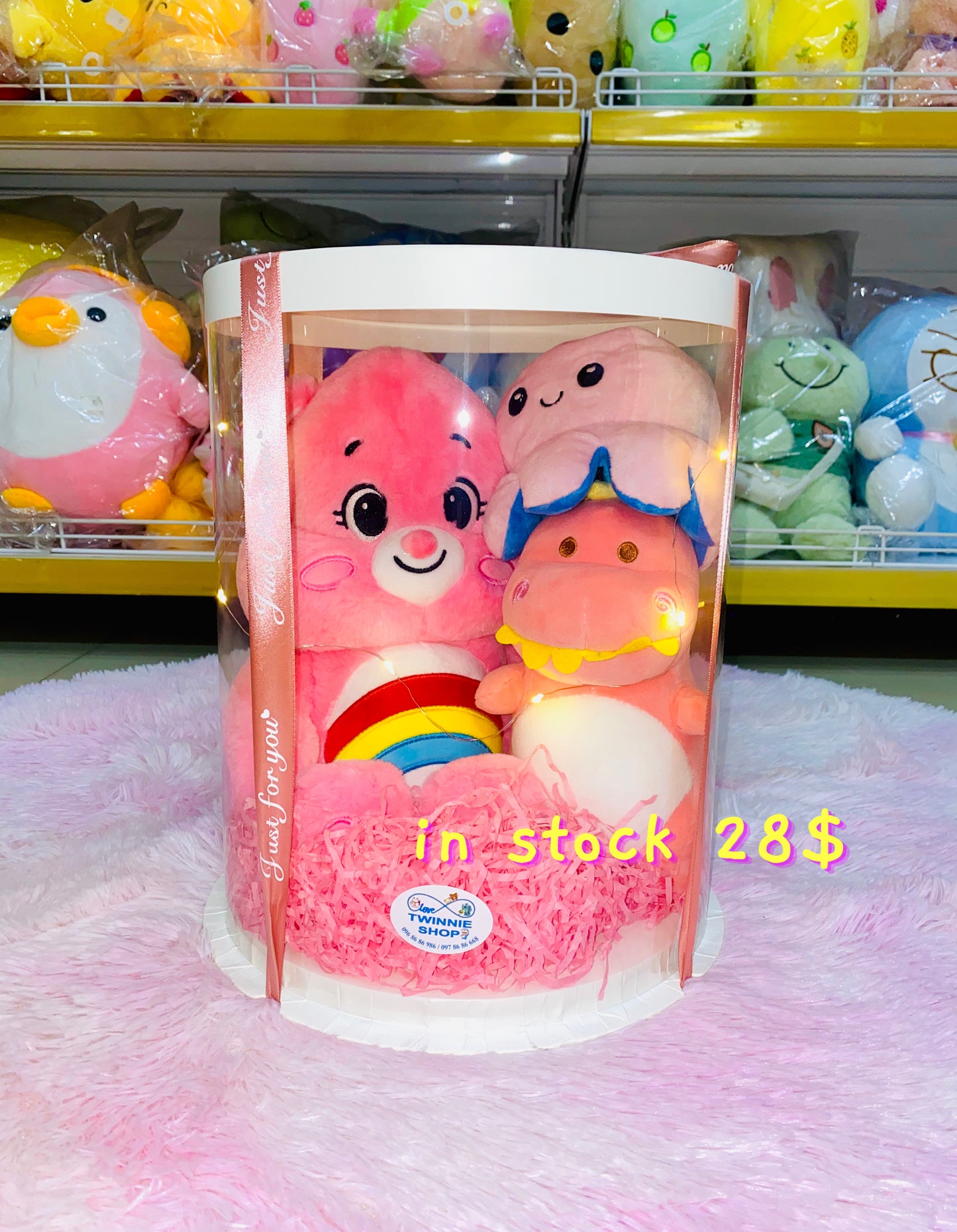 BB | Pink care bear mix set