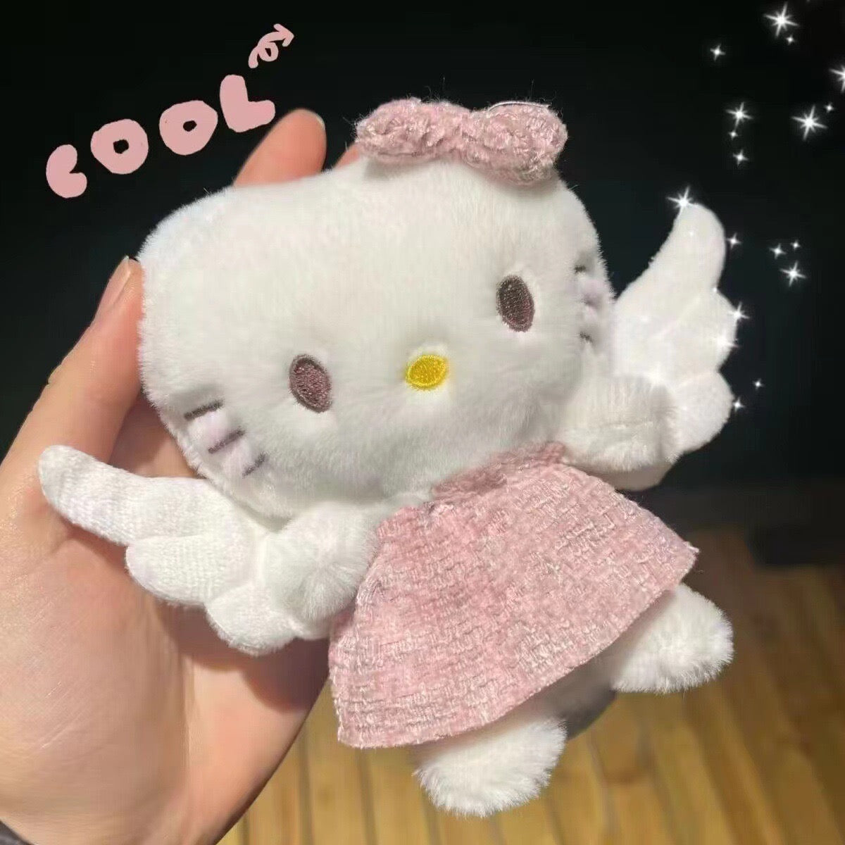 KEY | Angel kitty keychain