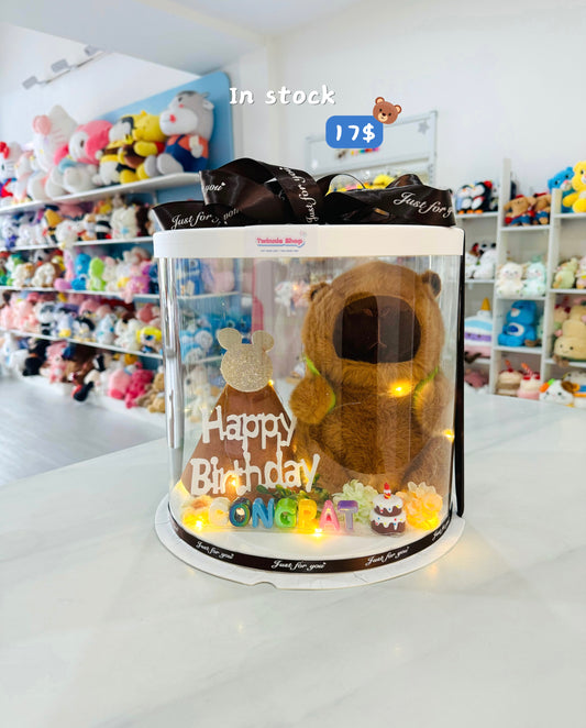 SRBBD | Capybara birthday set